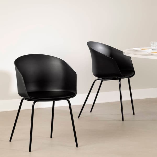 South Shore Flam Dining Chairs - Set of 2