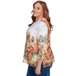 Plus Size Alfred Dunner Classics Farm Landscape Harvest Blouse - image 4