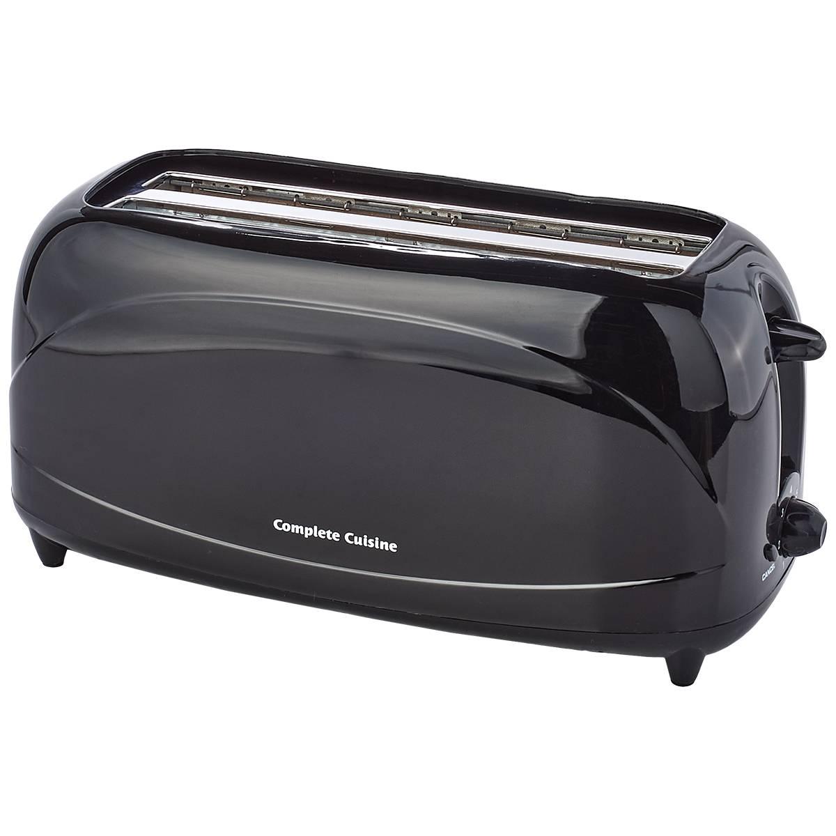 Complete Cuisine 4 Slice Slim Toaster