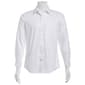 Mens Tom Baine Slim Fit Bamboo Jacquard Dress Shirt - White - image 1