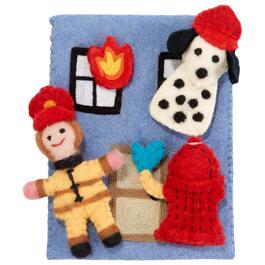 Mud Pie&#40;R&#41; Firefighter Finger Puppets