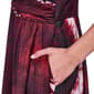 Womens DKNY Sleeveless V Neck Firework Tie Dye Midi Dress - image 8