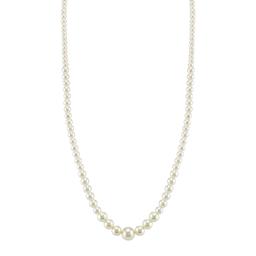 1928 Graduated Faux Pearl Necklace