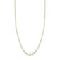 1928 Graduated Faux Pearl Necklace - image 1