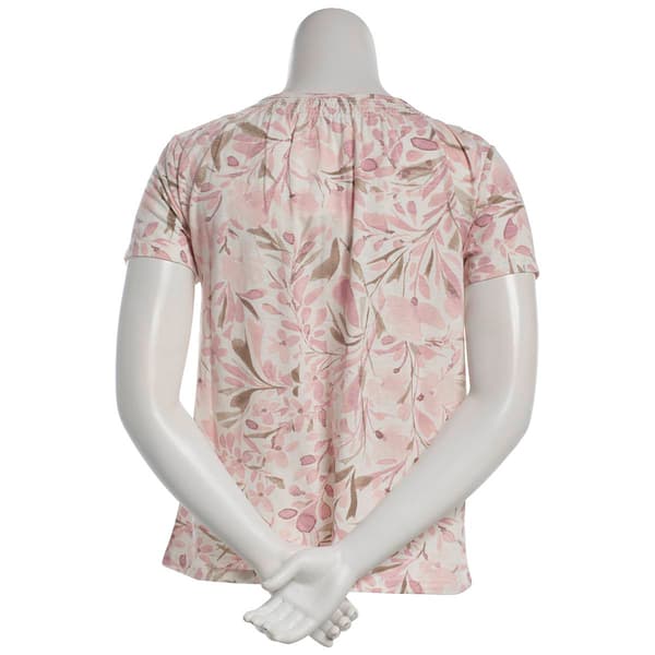 Womens Hasting & Smith Short Sleeve Peasant Tee