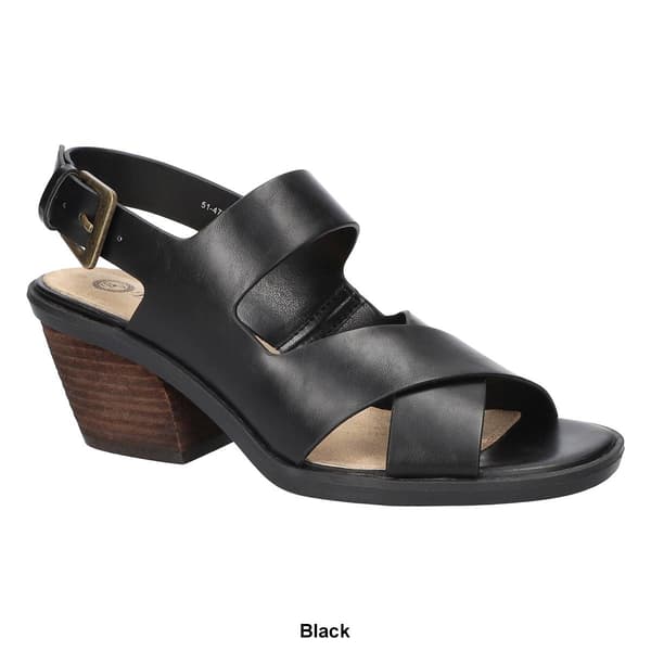 Womens Bella Vita Cameron Block Heel Slingback Sandals