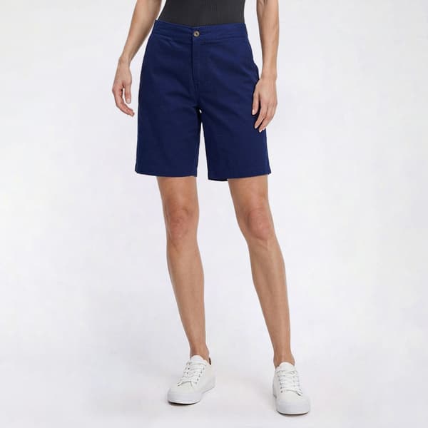 Womens LANDS’ END® Elastic Back Chino Short