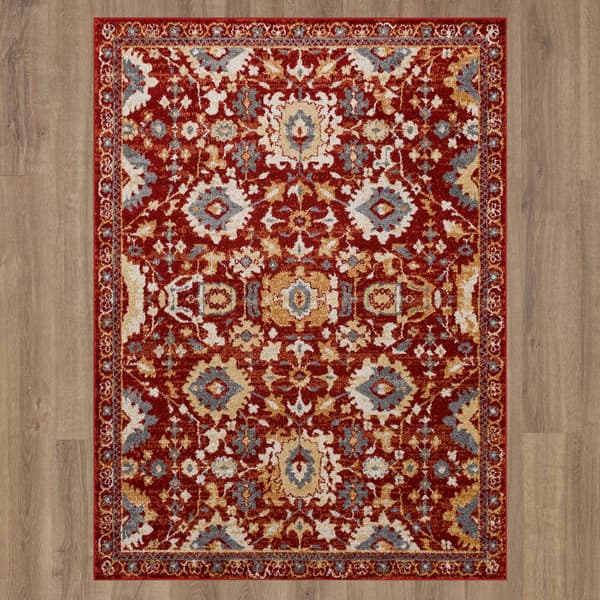 Mohawk Home Norwood Red Large Area Rug