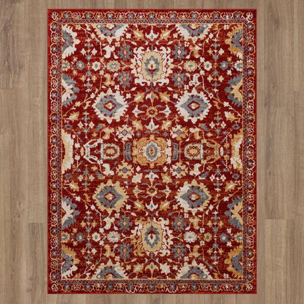 Mohawk Home Norwood Red Large Area Rug - image 