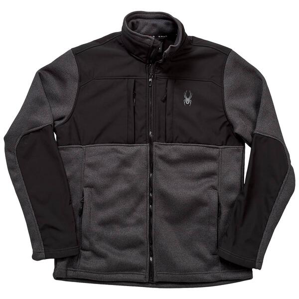 Mens Spyder Sweater Fleece Jacket - image 