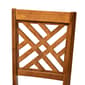Baxton Studio Caron Walnut Brown Wood 2pc. Dining Chair Set - image 4