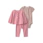 Baby Girl (NB-12M) Carter''s(R) 3pc. Floral Onesie/Pants Set - image 1