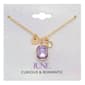 June Birthstone Crystal Charm Necklace - image 1