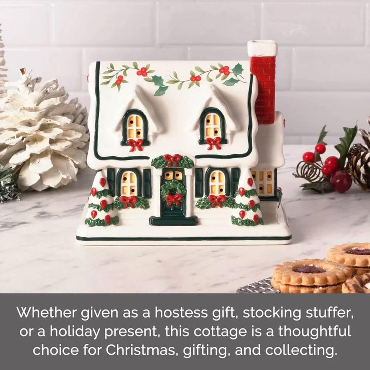 Pfaltzgraff® Winterberry Village House with LED Light