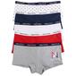 Womens Nautica 5pk. Boyshorts Waistband Panties NT4463-5PKAL - image 1