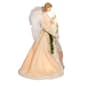 Kurt S. Adler 16in. Ivory and Grey Angel Tree Topper - image 3