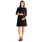 Womens 24/7 Comfort Apparel Fit & Flare Maternity Dress - image 1