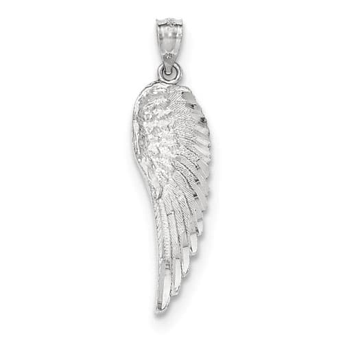 Gold Classics(tm) 14kt. Angel Wing Pendant - image 