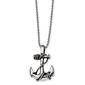 Mens Gentlemen's Classics&#40;tm&#41; Antiqued & Polished Anchor Necklace - image 1