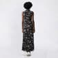 Womens MSK Sleeveless Floral Half Zip Neck Maxi Dress - image 2