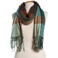 Womens Vince Camuto Large Plaid Soft Silk Scarf - image 1