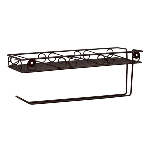 Home Basics Scroll Collection Paper Towel Holder