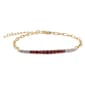 Gemstone Classics(tm) Created Ruby & Lab Grown Diamond Bracelet - image 1