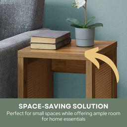 Convenience Concepts Northfield Weave End Table