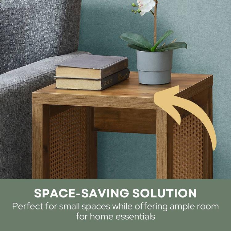 Convenience Concepts Northfield Weave End Table