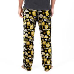Mens NFL Pittsburgh Steelers Print Knit Pants