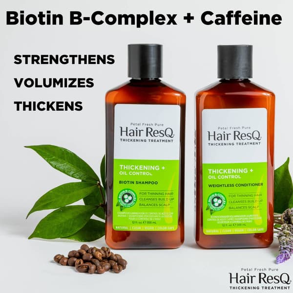 Petal Fresh Hair ResQ Thickening + Oil Control Biotin Shampoo