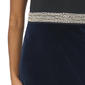 Womens MSK Rhinestone Waist Velvet Midi Skirt - image 5