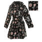 Womens Capelli New York Butterfly Floral Trench Coat - image 2