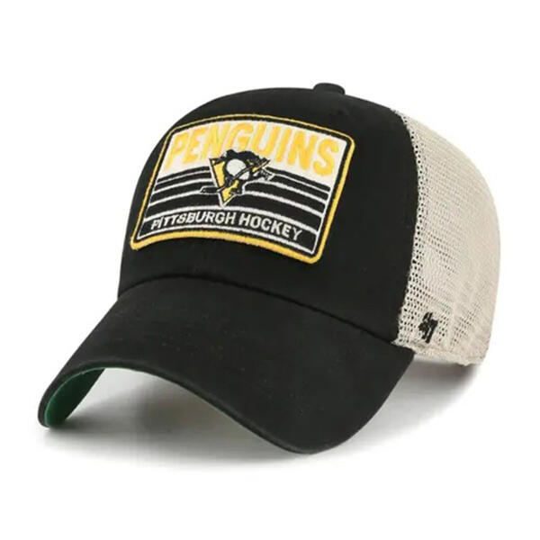 Mens ''47 Brand Pittsburgh Penguins Four Stroke Clean Up Hat - image 
