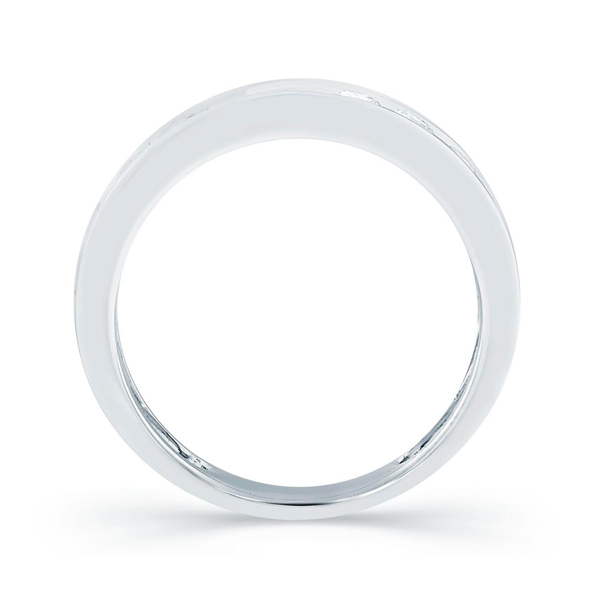 Nova Star® Sterling Silver 1ctw. Lab Grown Diamond Band Ring