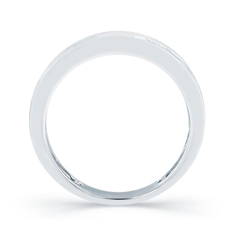 Nova Star® Sterling Silver 1ctw. Lab Grown Diamond Band Ring