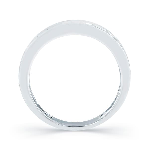 Nova Star® Sterling Silver 1ctw. Lab Grown Diamond Band Ring