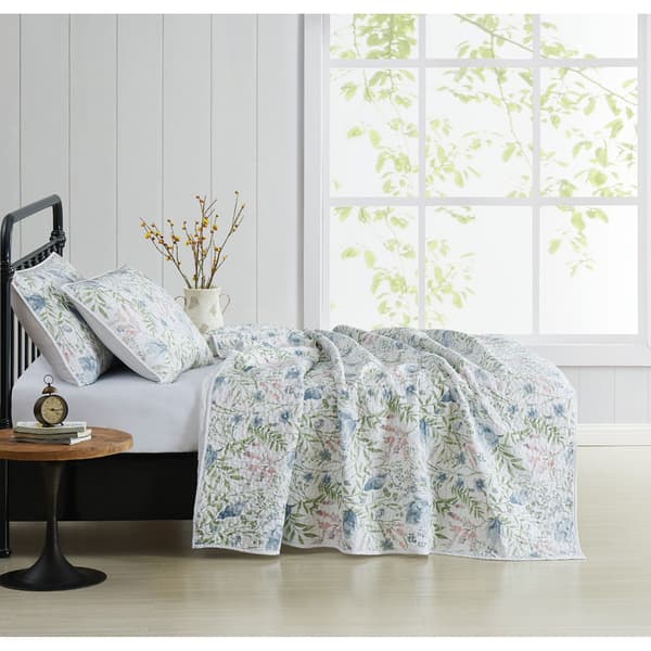 Cottage Classics Field Floral Quilt Set