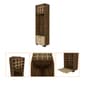 FM FURNITURE Aubree Mahagony Corner Bar Cabinet - image 4