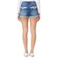 Juniors Wallflower Luscious Curvy Mid Rise Bling Denim Shorts - image 3