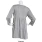Womens Times Two Bracelet Sleeve Solid Tiered Waist Maternity Top - image 2