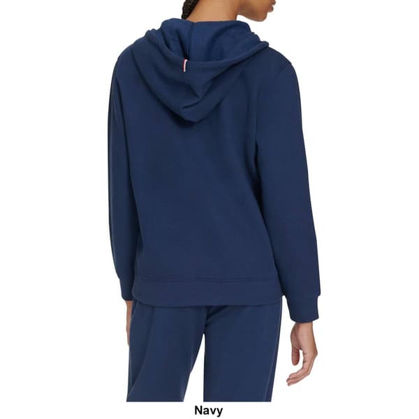 Womens Tommy Hilfiger Fleece Classic Full Zip Hoodie