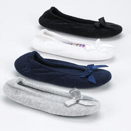 Womens Isotoner Terry Ballet Slippers