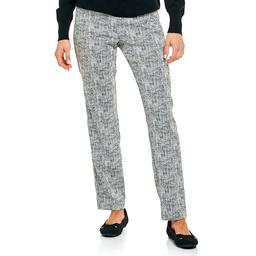Womens Zac & Rachel Ivory Black Jacquard Millenium