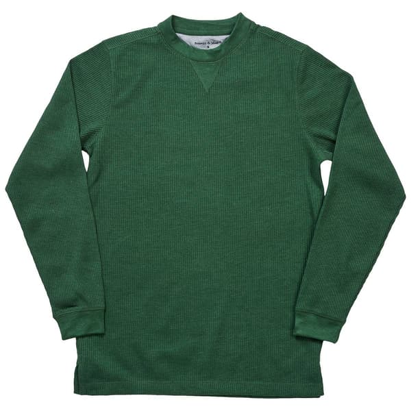 Mens Preswick & Moore Long Sleeve Thermal Crew Neck Sleep Shirt