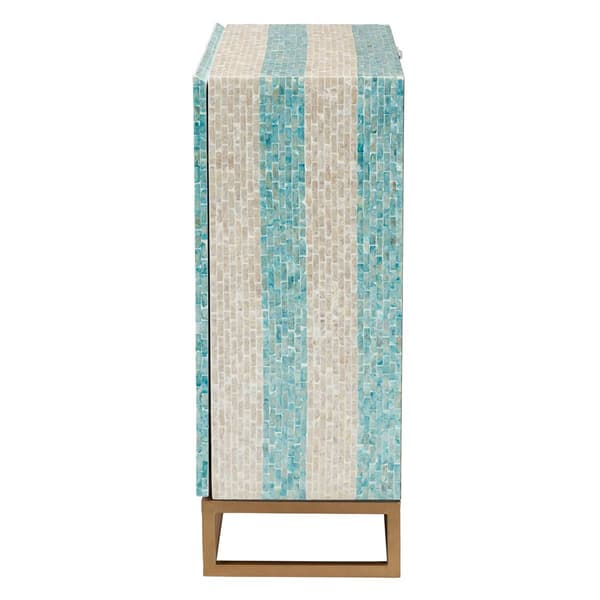 Baxton Studio Utari Modern Bohemian Storage Cabinet