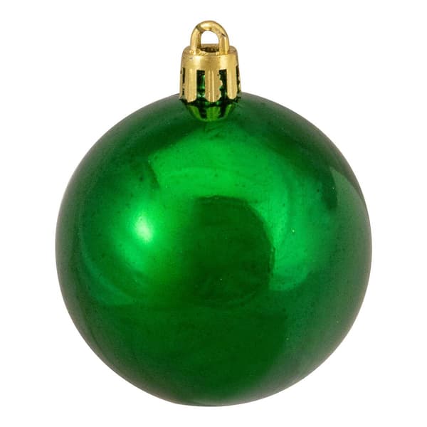 Northlight Seasonal 24ct. 60mm Green Christmas Ball Ornaments