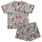 Juniors Disney Mickey & Minnie Starry Night Pajama Short Set - image 1