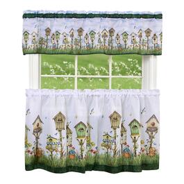 Home Sweet Home Tier Curtains w/ Valance