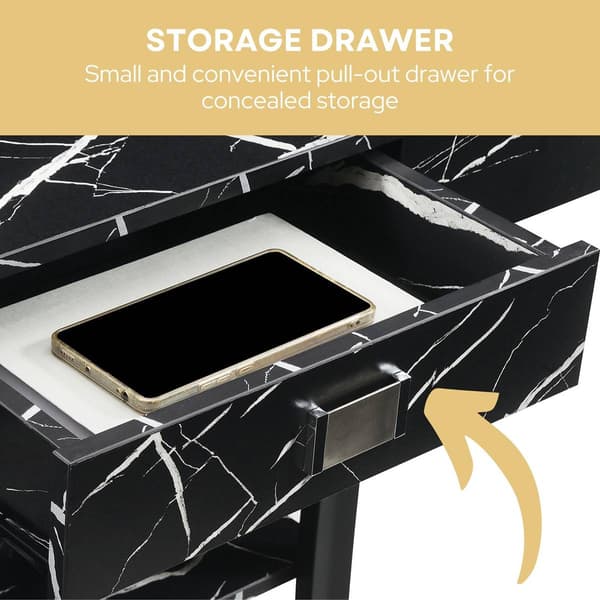 Convenience Concepts Newport 1 Drawer Harri Console Table